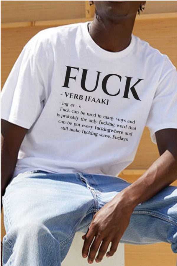 Men's Favorite F Word Fits Everywhere F*CK Relaxed T Shirt