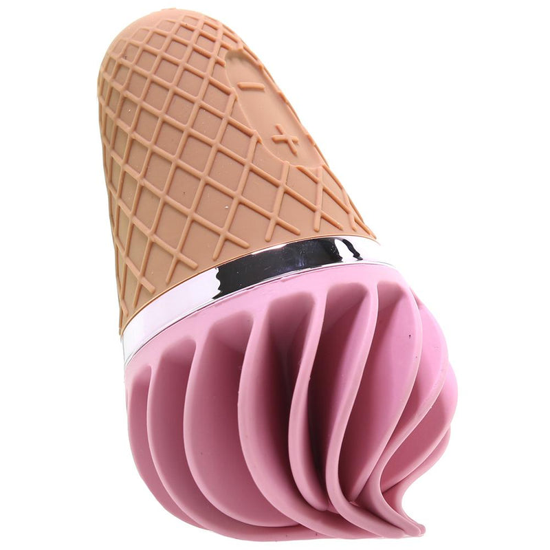 Satisfyer Sweet Treat Spinnator in pink ice cream vibrator